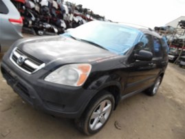 2002 Honda CR-V LX Black 2.4L AT 2WD #A23682